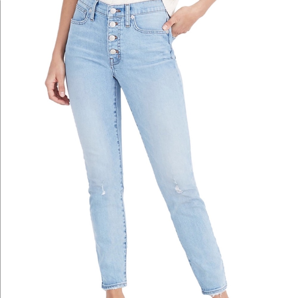 Madewell Skinny Jeans 10 High Rise